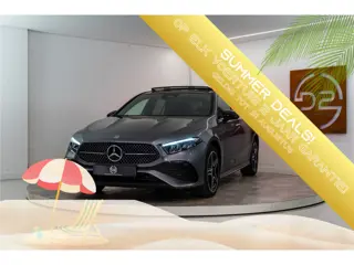 Mercedes-Benz A-Klasse 250 e Premium AMG Facelift 218PK | Pano | Keyless | Sfeer | Night | Fabrieksg