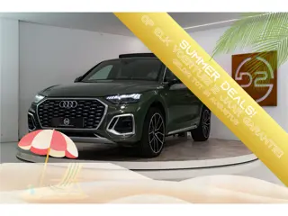Audi Q5 Sportback 55 TFSI e S Line 367PK | District Green | Pano | Virtual | 21'' | SQ5 Sierstukken 