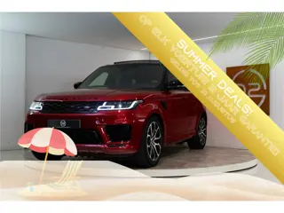 Land Rover Range Rover Sport 2.0 P400e Autobiography 404PK | Firenze Red | Pano | Sfeer | Meridian |