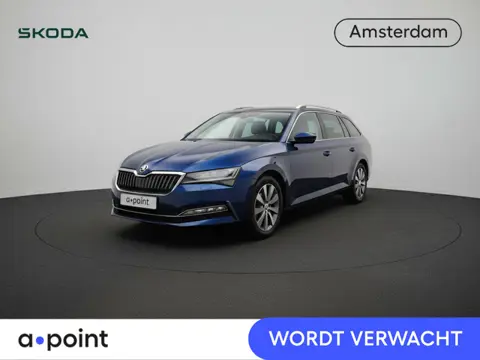 Skoda Superb 1.4 TSI iV Style 218 pk Automaat (DSG) | Navigatie | Parkeersensoren (Park assist) | Ac