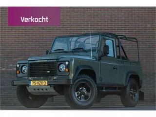 Land Rover Defender 2.4 TD Soft Top 90 E ** VERKOCHT **