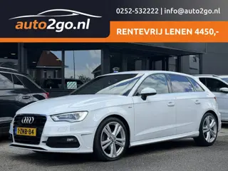 Audi A3 Sportback 1.2 TFSI AUT 2X S-LINE NAVI AIRCO HALF LEDER LMV 18 INCH PDC XENON