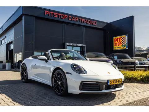 Porsche 911 Cabrio 992 3.0 Carrera, 385 PK, Approved, BTW, Sportstoelen, PDLS!