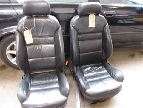 Audi A3 Zwart leder Interieur Sloopauto inkoop Den haag