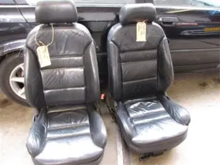 Audi A3 Zwart leder Interieur Sloopauto inkoop Den haag