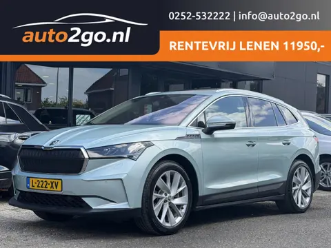 Škoda Enyaq iV 80 First Edition SOH 90% PANODAK VOL-LEDER DIGI-DASH APPLE CARPLAY NAVI LED LMV PDC