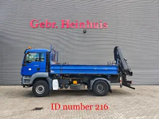 MAN TGS 18.360 4x2 2 Seitenkipper Hiab 122 DS-3 Hiduo