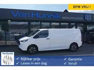Ford E-Transit Custom 320L 218PK 71KWH Trend AUT BPM VRIJ!! Apple CP / Android A, LED, 2300KG Trekge