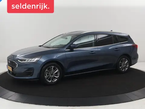 Ford Focus Wagon 1.0 EcoBoost Hybrid Titanium Automaat 155 PK | Navi | Clima | Cruise Control | Park