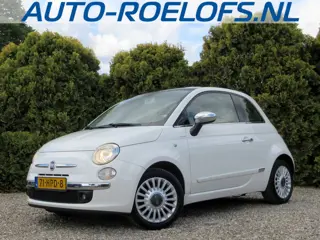 Fiat 500 1.2 Lounge * Airco * Panoramadak *