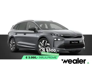 Škoda Enyaq 85 Sportline Tour Edition 286 PK | Trekhaak | 20" lichtmetalen velgen | Lightband | Gela