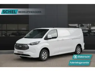 Ford E-Transit Custom 320 L2H1 Limited 71 kWh 218pk - 2x Schuifdeur - Trekhaak - Pro Power - Camera 