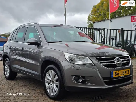 Volkswagen Tiguan 2.0 TSI Sport&Style 4Motion 200pk Dealer onderhouden leerbekeleding stoelverwarmin