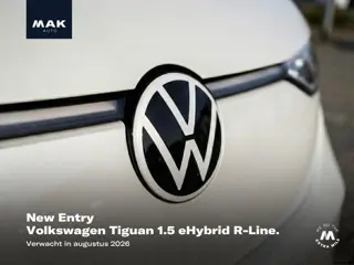 Volkswagen Tiguan 1.5 eHybrid R-Line , 20", pano, tr.haak, H/K, massage, ACC, IQ.Light, HUD, Black S