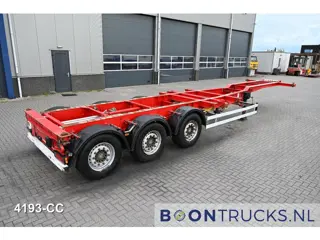 Schmitz Cargobull SCF 24 G | 2x20-30-40ft HC * EXTENDABLE REAR * LIFT AXLE * SAF/DISC * NL TRAILER