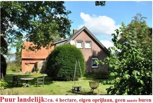 Absolute Alleinlage, bijna 4 hectare, vaarwater