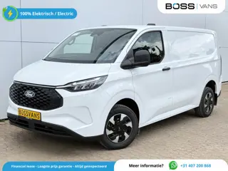 Ford E-Transit Custom 71kWh 140PK Elektrisch 344km WLTP 2300kg Trekvermogen BEV Snelladen Stoel + St