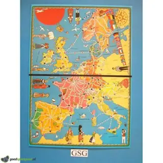 Euro Route spelbord nr. 480-202