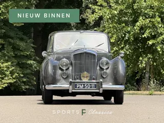 Bentley Mark vi LHD 1952 chassis B472LNZ, factory left-hand drive, 14,215 miles