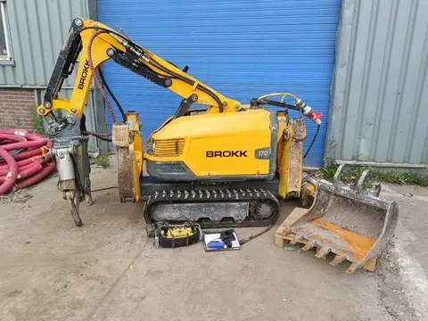 Brokk 170 demolition robot remote radio husqvarna