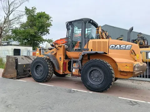 Case 721 F shovel wiellader loader airco (bj 2014)