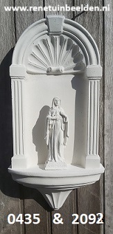 Maria ( nr 2 ) in kapel. nr 0435 & 2092