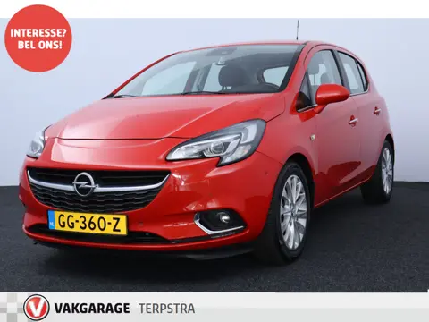 Opel Corsa 1.0 Turbo Cosmo/ D-Ketting verv!/ Half-Leder/ Camera/ 16'' LMV/ Xenon/ Media-Scherm/ Crui