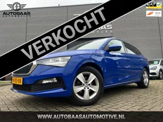 Skoda Scala 1.0 TSI Ambition AUTOMAAT ** APK 02-2028 ** +NL AUTO+1EIG+NAP+TREKHAAK+AIRCO+NAVIGATIE A