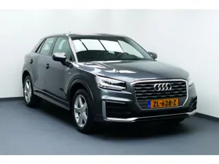 Audi Q2 30 TFSI Sport S-Line. Led Koplampen, Navi, Clima, Cruise, Half Leer, 17"LM Velgen
