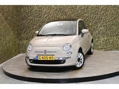 Fiat 500 1.2 Lounge | Cappuccino | P.sensor | Panorama
