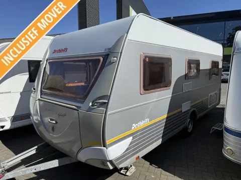Dethleffs Lifestyle 500 DB FRANSBED RONDZIT TENT TOP