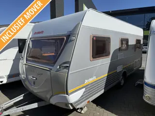 Dethleffs Lifestyle 500 DB FRANSBED RONDZIT TENT TOP