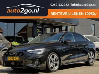 Audi A3 Limousine 35 TFSI AUT7 S-LINE. NAVI DIGI-DASH APPLE-CARPLAY AIRCO LED LMV PDC