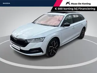 Skoda Octavia Combi 1.4 TSI 204pk DSG PHEV Sportline Business Panoramadak · Stoelverwarming · Apple/