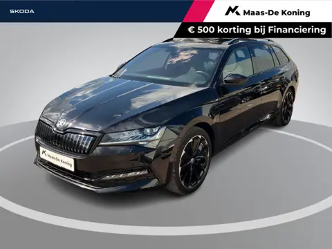 Skoda Superb Combi 1.4TSI 180KW/245PK Sportline Business Panoramadak · Trekhaak · 360°Camera + Parke