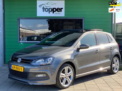 Volkswagen Polo 1.2 TSI Highline|3x R-Line|1e Eigenaar|DSG|Panoramadak|Navigatie|Climatronic|CruiseC