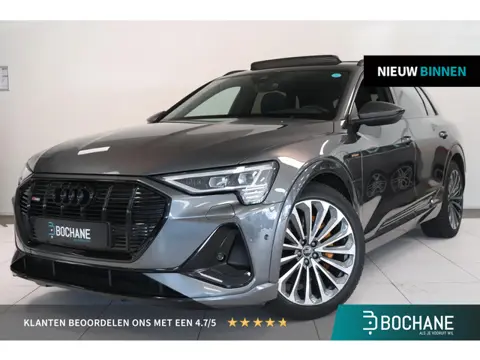Audi e-tron 55 quattro S edition 95 kWh | PANO | SoH 94% | B&O premium | Matrix LED | 21"Lichtmetaal