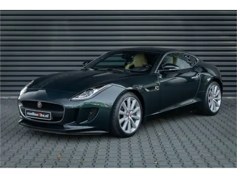 Jaguar F-Type 3.0 V6 Coupé BRG - Camel (bj 2018, automaat)