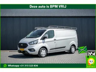 Ford Transit Custom 2.0 EcoBlue L2H1 | 130 PK | 3-Zits | Camera | Cruise | PDC | Airco | Trekhaak | 