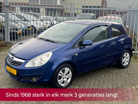 Opel Corsa 1.4-16V Enjoy 90PK! NL AUTO NAP! Airco l MTF-stuur l PDC l AUX l LMV! NIEUWE APK!