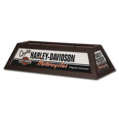 Harley-Davidson Quality Motorcycles Billiard Lamp - Brown