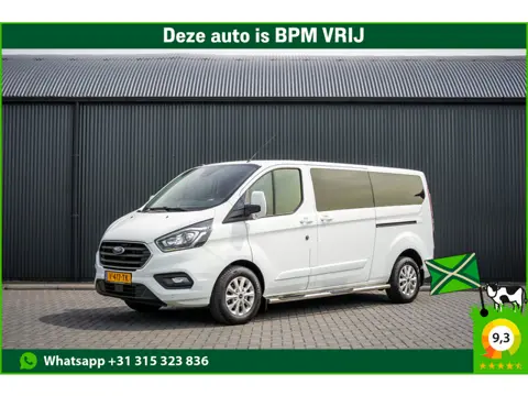 Ford Transit Custom 2.0 EcoBlue L2H1 | 170 PK | Automaat | DC 5-Zits | LED | Camera | Carplay | Crui