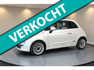 Fiat 500 1.2 Lounge *55.000Km!* Automaat|Pano|Climate|Parelmoer|NAP