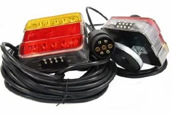 LED Achterlichtset magneet 12v Oranje/rood/rood