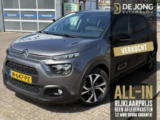 Citroen C3 1.2 PureTech Shine ALL-INRIJKLAARPRIJS/Navi/Camera/Keyless/Lage kilometerstand