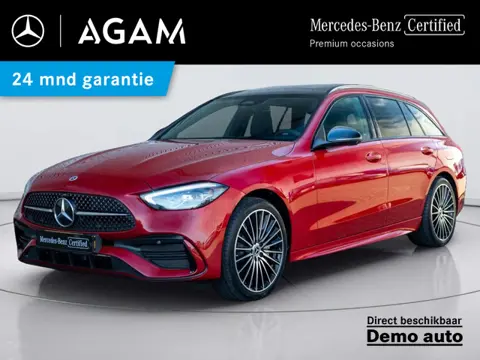 Mercedes-Benz C-Klasse Estate 300 e Business Solution AMG Panorama dak | Trekhaak