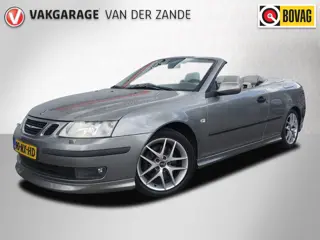 Saab 9-3 Cabrio 2.0T Aut Aero 210PK, Leder, Cruise, NL/NAP!
