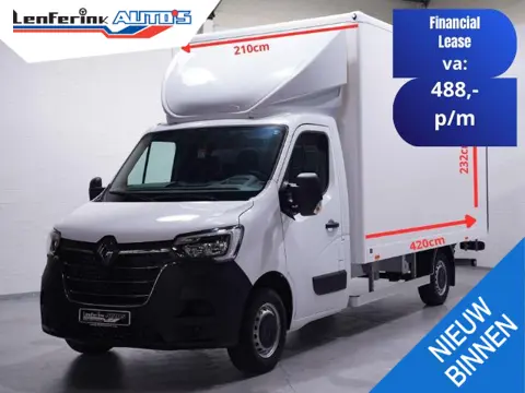 Renault Master 2.3 DCi 165 pk Bakwagen met Laadklep en Zijdeur R Airco, Cruise Control, LxBxH 420x21