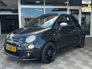 Fiat 500 C 0.9 TwinAir 500S Black Edition Lichtmetaal Airco NAP