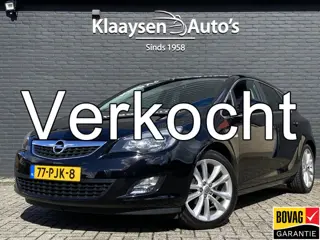 Opel Astra 1.4 Turbo 120 pk Sport | leder interieur | sportstoelen | airco | trekhaak | stoelverwarm